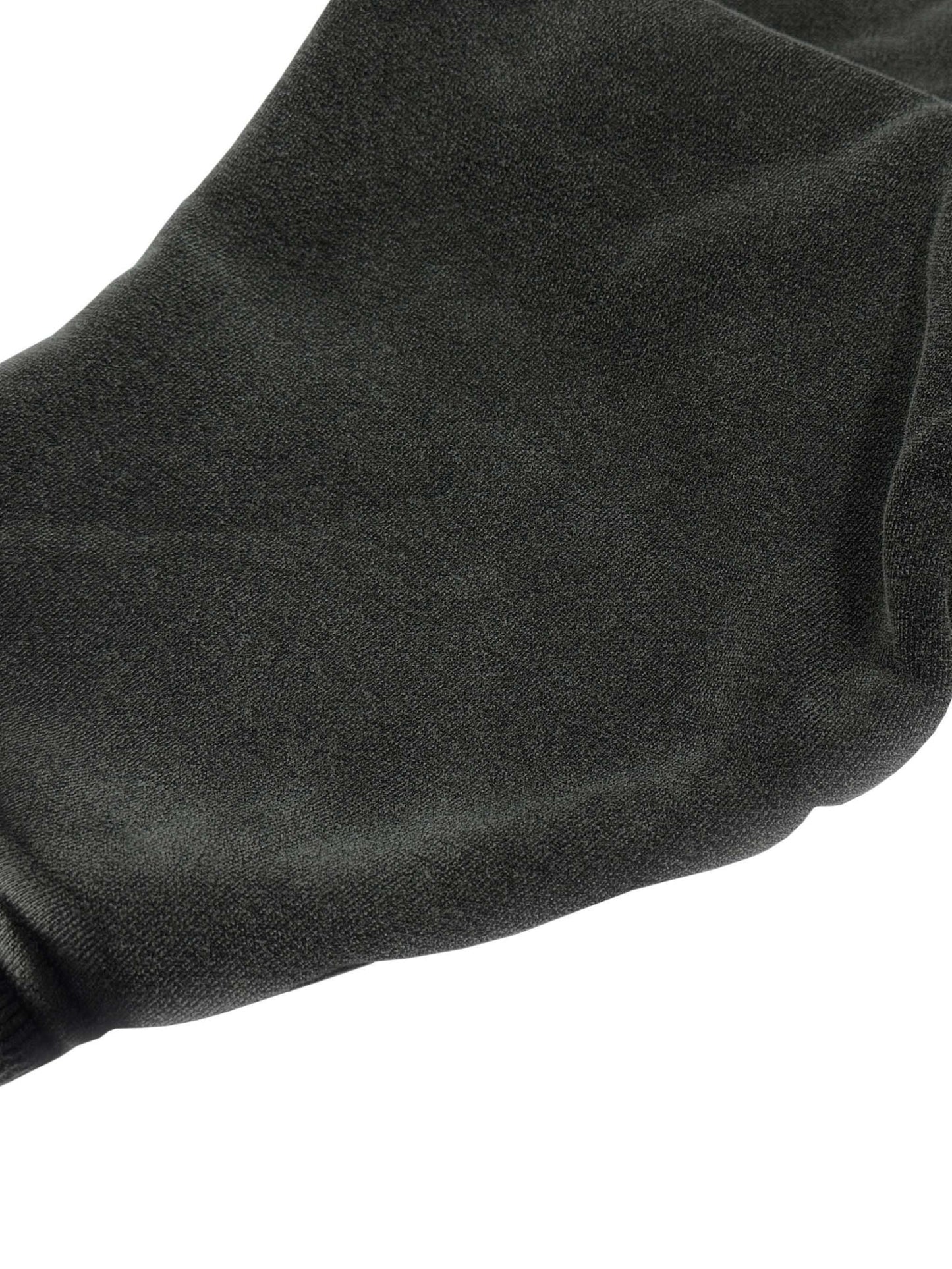 Snow Washed Zip-Through Fleece Hoodie